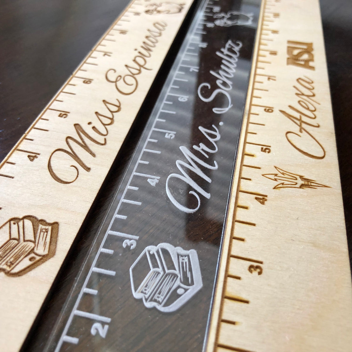 Personalized Custom 6 Acrylic Ruler – PrettyCutePlanner