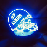 ACP Knights Helmet LED Night Lamp