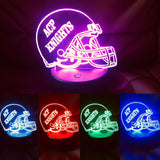 ACP Knights on LED Night Lamp in Multi colors