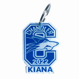 Chandler HS personalized keychain