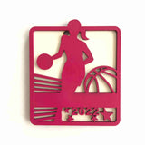 Female Basketball Player Ornament