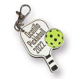 Pickleball Keychain | pickleball bag tag| laser engraved gift | pickleball quotes