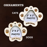 Dog | Cat Ornament PHOTO Frame - Digital file