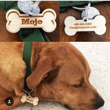 DOG TAG - Personalized with Dog name (set of 2)