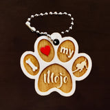 Dog PAW - Personalized Keychain or Magnet