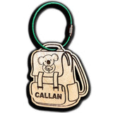 Custom Backpack Tag for Kids; Engraved Personalized Bag Tag for School Bag or Lunch Boxes or Luggage Tag