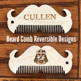 Custom beard comb