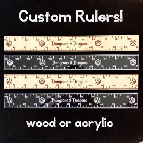 Personalized Custom 6 Acrylic Ruler – PrettyCutePlanner