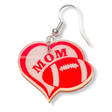 Sports earrings for Mom: Baseball, Basketball, Football, Golf, Soccer, Volleyball Earrings for Mom