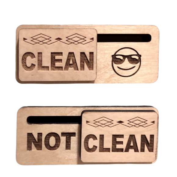 Clean Dirty Dishwasher magnet, Zazzle