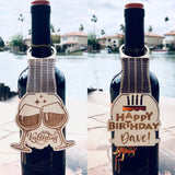 Gift Tags, custom Wine Tags, Personalized Gift tags