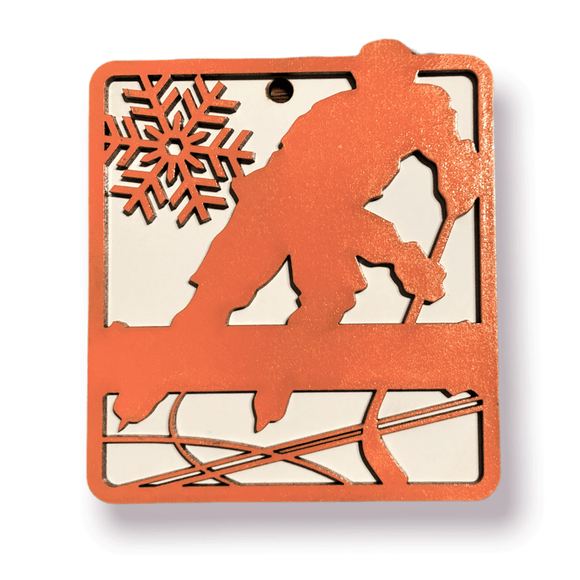 Personalized Hockey Player ornament - UNISEX